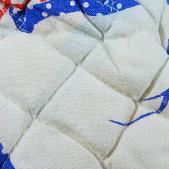 Vintage Oven Mitt Pot Holder Set of Two (2) - Picture 3 of 6